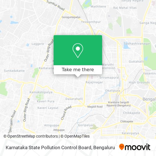Karnataka State Pollution Control Board map