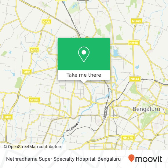 Nethradhama Super Specialty Hospital map