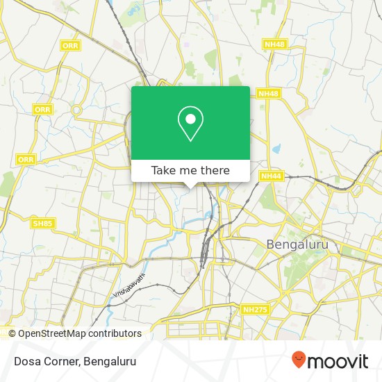 Dosa Corner map