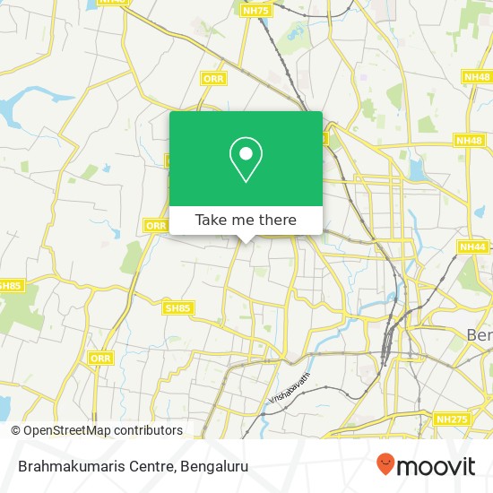 Brahmakumaris Centre map