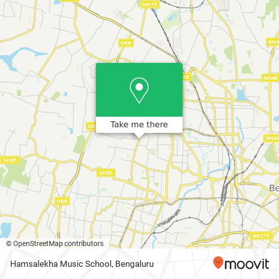 Hamsalekha Music School map