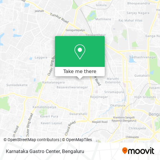 Karnataka Gastro Center map