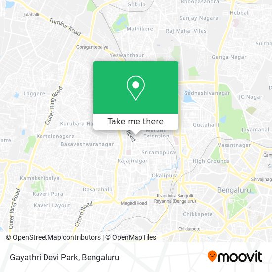 Gayathri Devi Park map