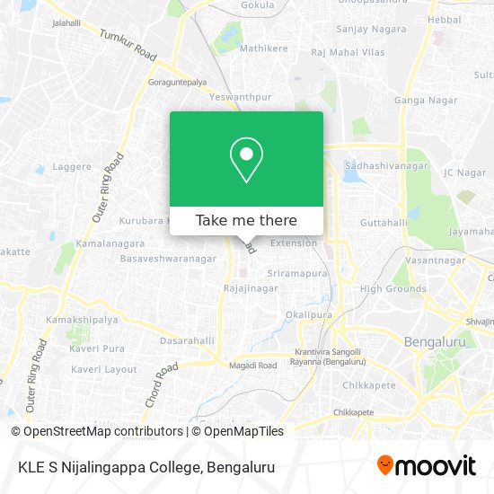 KLE S Nijalingappa College map