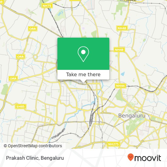 Prakash Clinic map