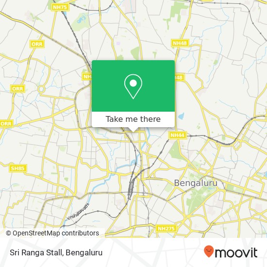 Sri Ranga Stall map