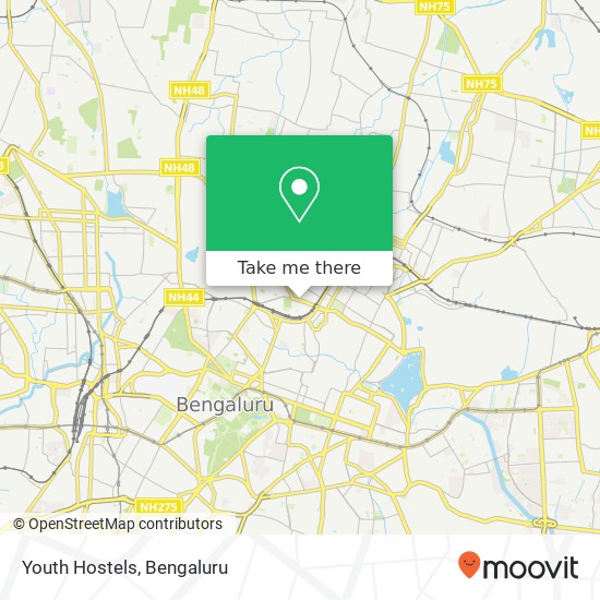 Youth Hostels map