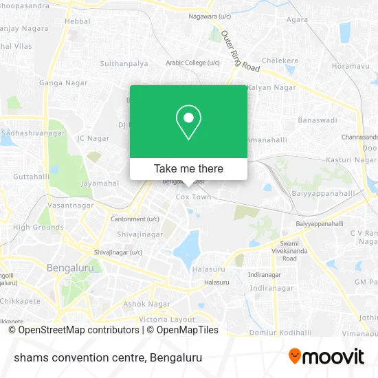shams convention centre map