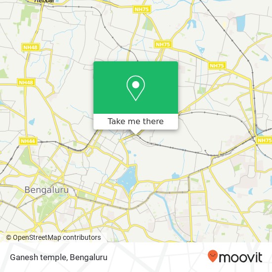 Ganesh temple map