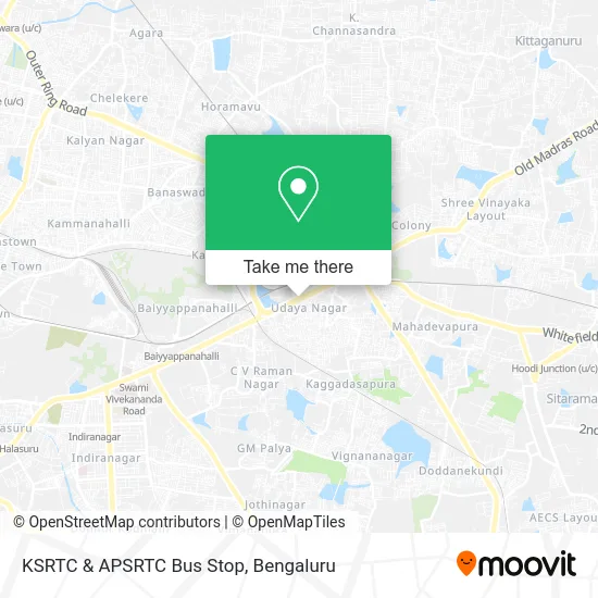 KSRTC & APSRTC Bus Stop map