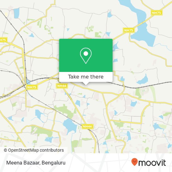 Meena Bazaar map