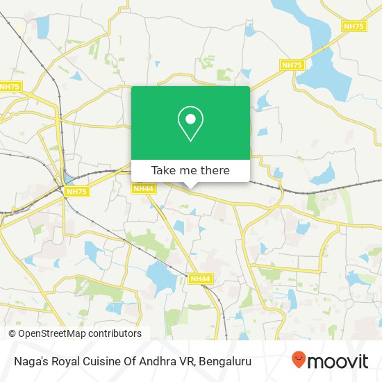 Naga's Royal Cuisine Of Andhra VR map