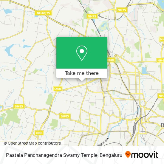 Paatala Panchanagendra Swamy Temple map