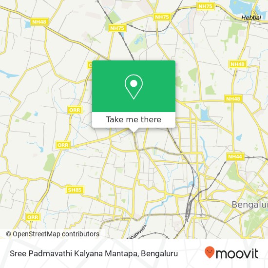 Sree Padmavathi Kalyana Mantapa map