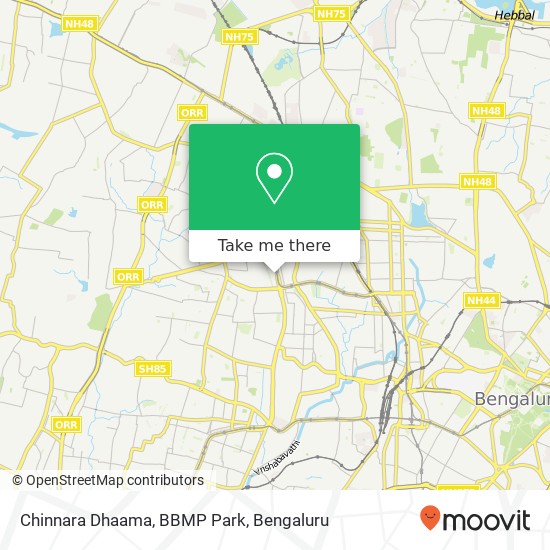 Chinnara Dhaama, BBMP Park map