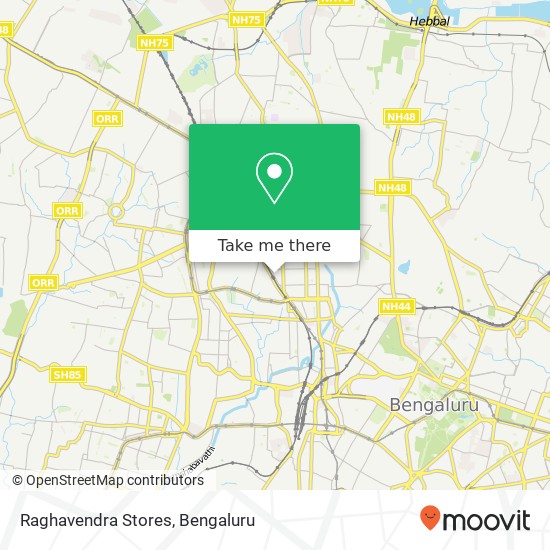 Raghavendra Stores map