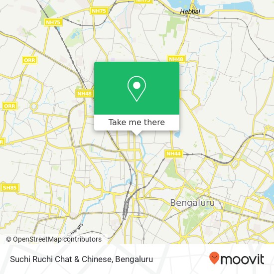 Suchi Ruchi Chat & Chinese map