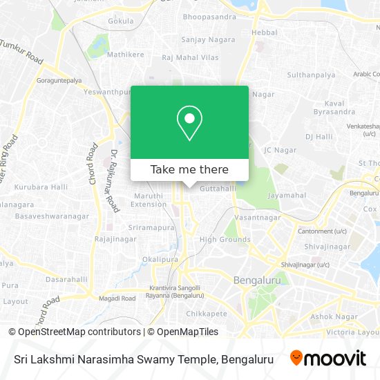 Sri Lakshmi Narasimha Swamy Temple map
