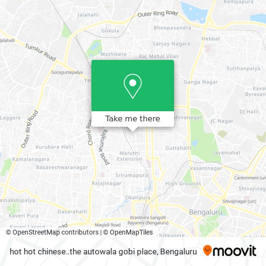 hot hot chinese..the autowala gobi place map