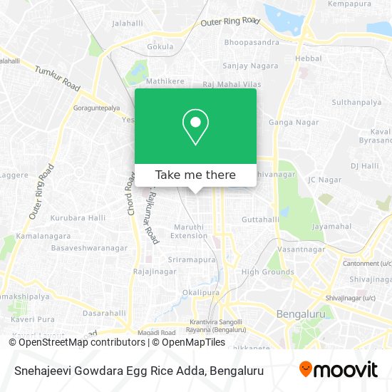 Snehajeevi Gowdara Egg Rice Adda map