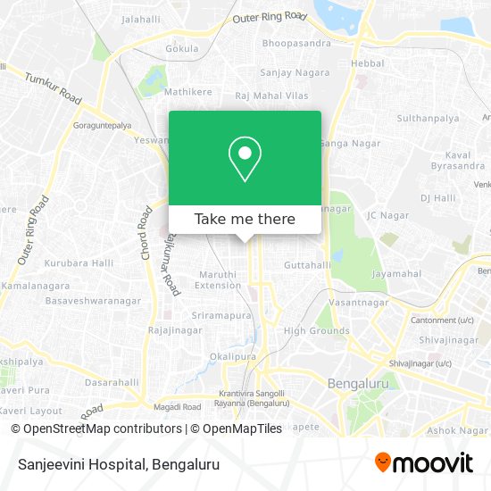 Sanjeevini Hospital map