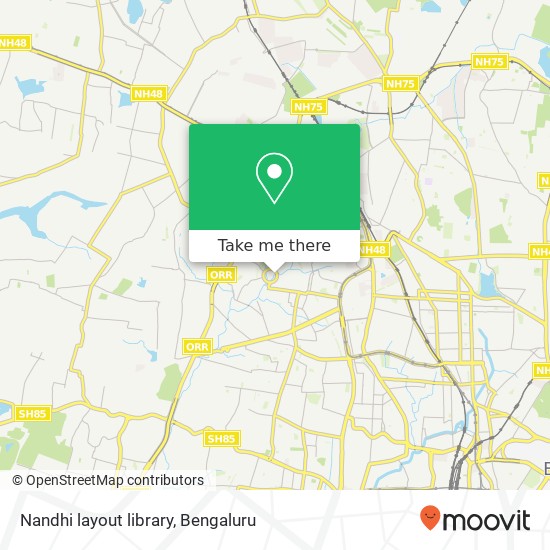 Nandhi layout library map