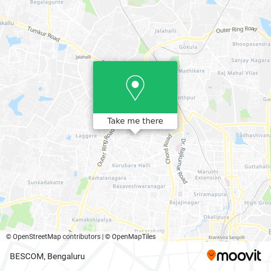 BESCOM map