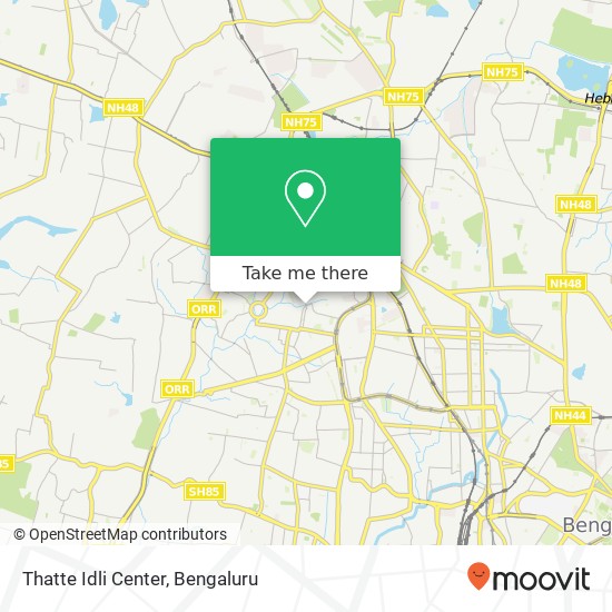 Thatte Idli Center map