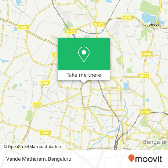 Vande Matharam map
