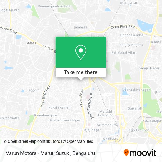 Varun Motors - Maruti Suzuki map