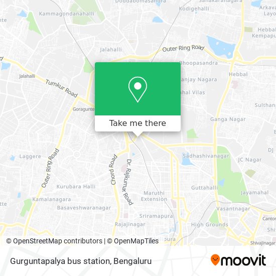 Gurguntapalya bus station map
