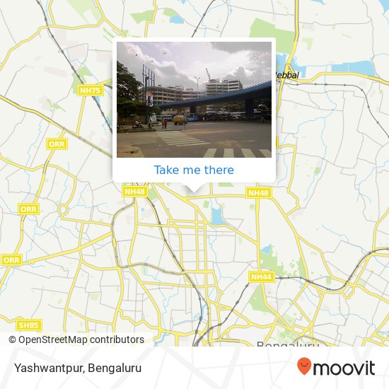 Yashwantpur map