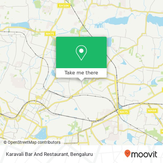 Karavali Bar And Restaurant map