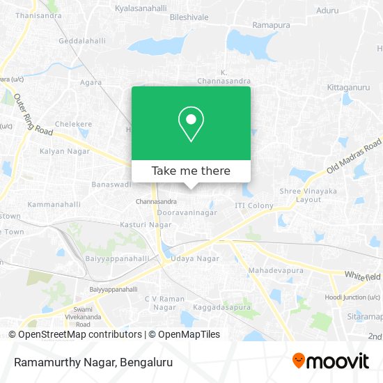 Ramamurthy Nagar map