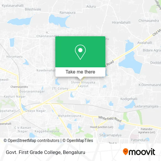 Govt. First Grade College map