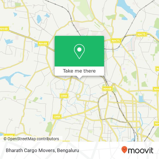 Bharath Cargo Movers map