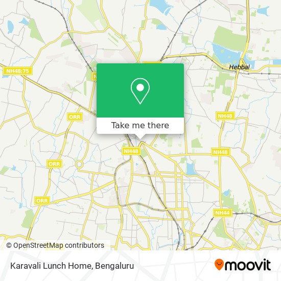 Karavali Lunch Home map
