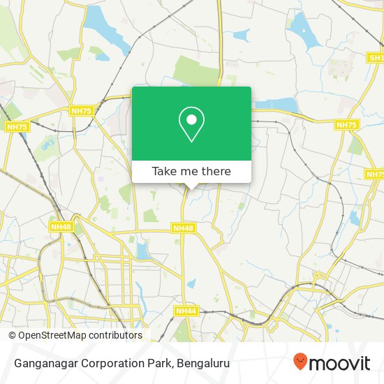 Ganganagar Corporation Park map