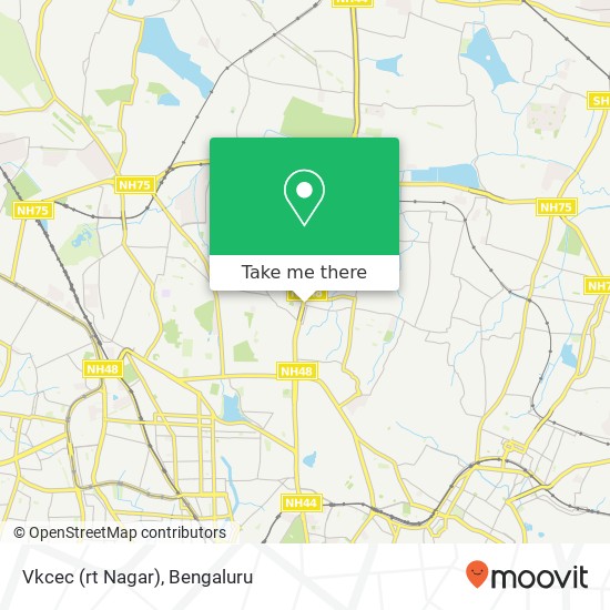 Vkcec (rt Nagar) map