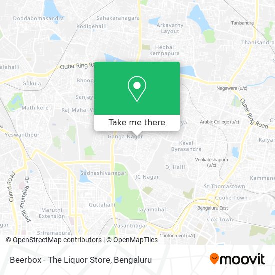 Beerbox - The Liquor Store map
