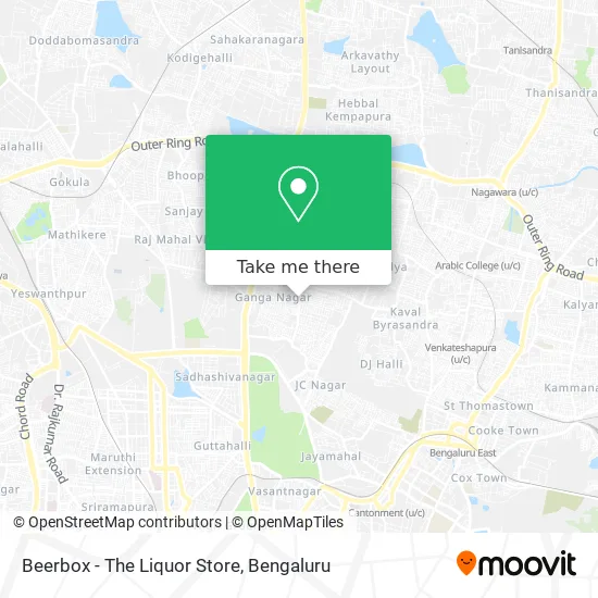 Beerbox - The Liquor Store map