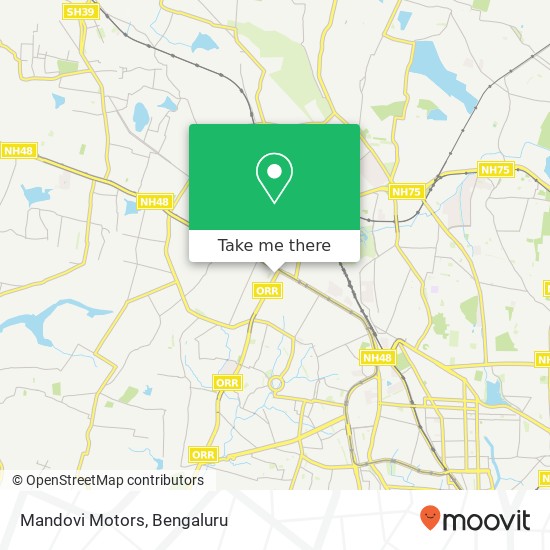 Mandovi Motors map