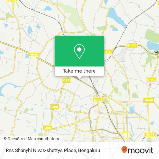 Rns Shanyhi Nivas-shettys Place map