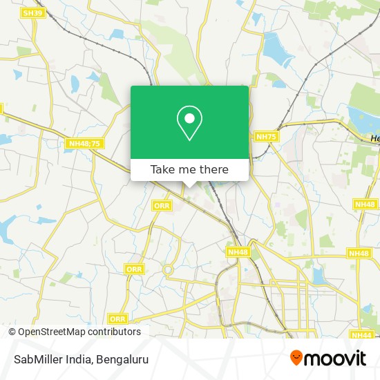 SabMiller India map