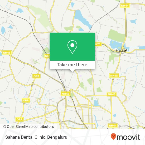 Sahana Dental Clinic map
