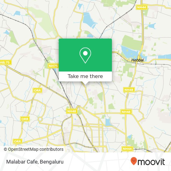 Malabar Cafe map