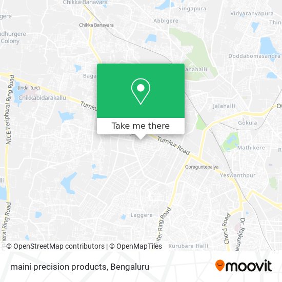maini precision products map