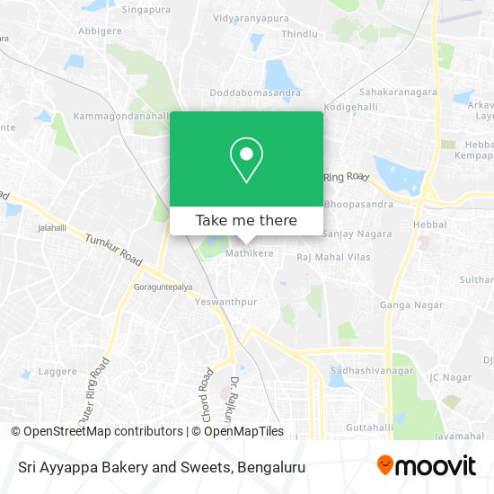 Sri Ayyappa Bakery and Sweets map
