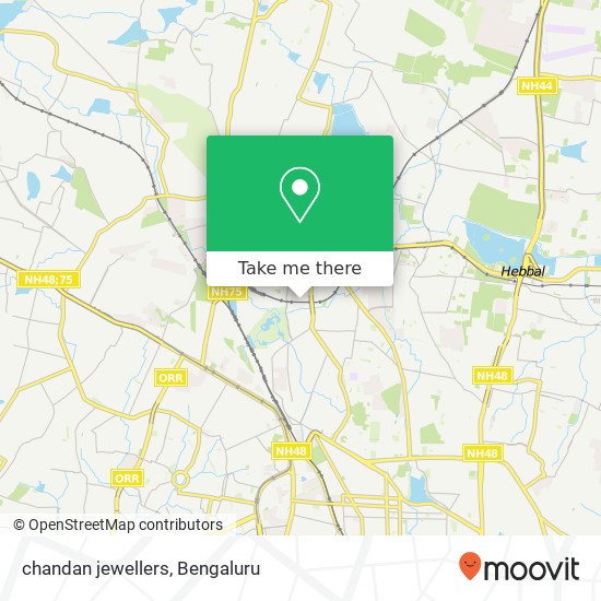 chandan jewellers map