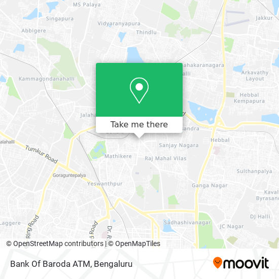 Bank Of Baroda ATM map